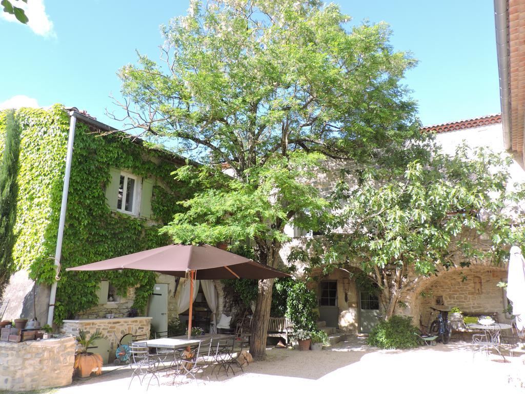 La Flor Azul Bed & Breakfast Grospierres Exterior foto