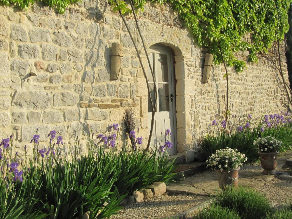 La Flor Azul Bed & Breakfast Grospierres Exterior foto