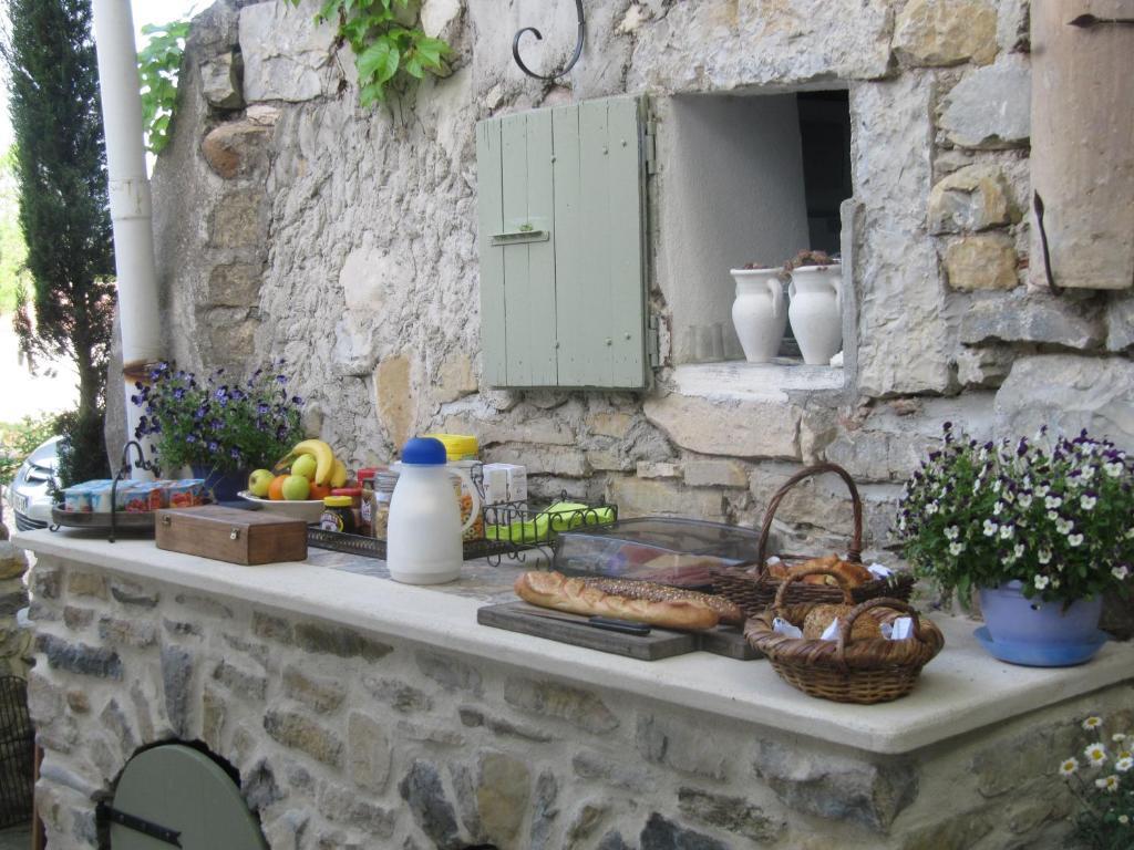 La Flor Azul Bed & Breakfast Grospierres Exterior foto